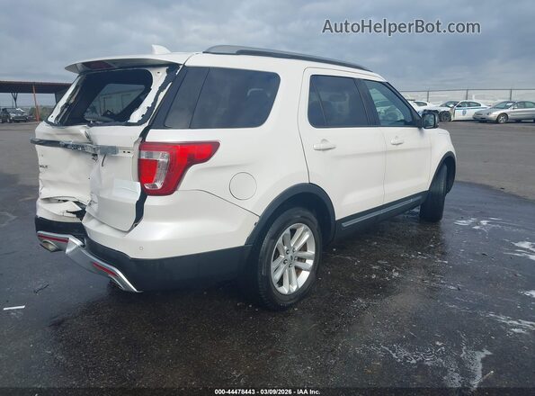 1FM5K7D86HGE22975 2017 FORD FORD EXPLORER Белый Задняя правая четверть
