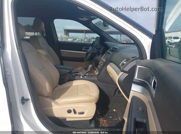 1FM5K7D86HGE22975 2017 FORD FORD EXPLORER Белый Вид салона спереди