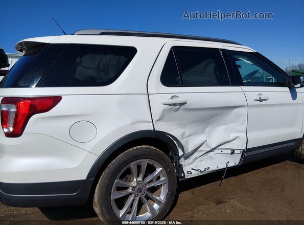 1FM5K7D87KGA37559 2019 FORD FORD EXPLORER Белый Вид спереди