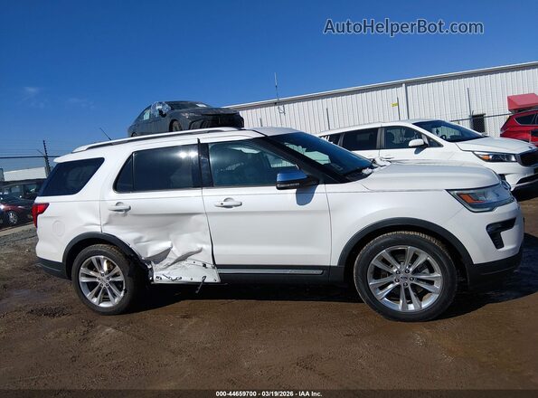 1FM5K7D87KGA37559 2019 FORD FORD EXPLORER Белый Вид задней части салона