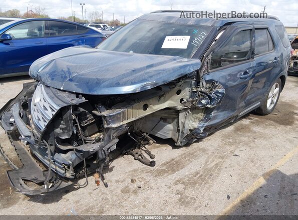 1FM5K7D88KGA51082 2019 FORD FORD EXPLORER Бежевый Вид спереди