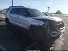 2017 Ford Explorer Xlt Silver vin: 1FM5K7D89HGA27642
