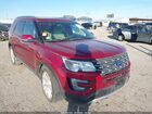 2016 Ford Explorer Limited Красный vin: 1FM5K7F84GGA43436