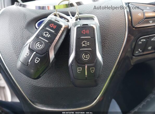 1FM5K7F84HGD78228 2017 FORD FORD EXPLORER White წინა პანელის ხედი