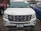 2017 Ford Explorer Limited White vin: 1FM5K7F84HGD78228