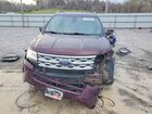 2018 Ford Explorer Limited Темно-бордовый vin: 1FM5K7F85JGC63529