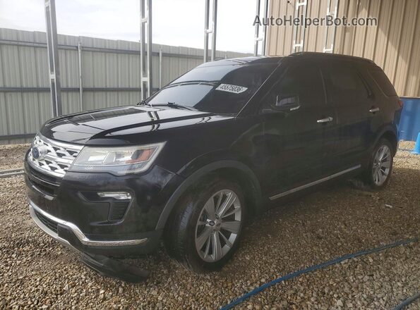 1FM5K7F85KGA16139 2019 FORD FORD EXPLORER Black Передня ліва чверть