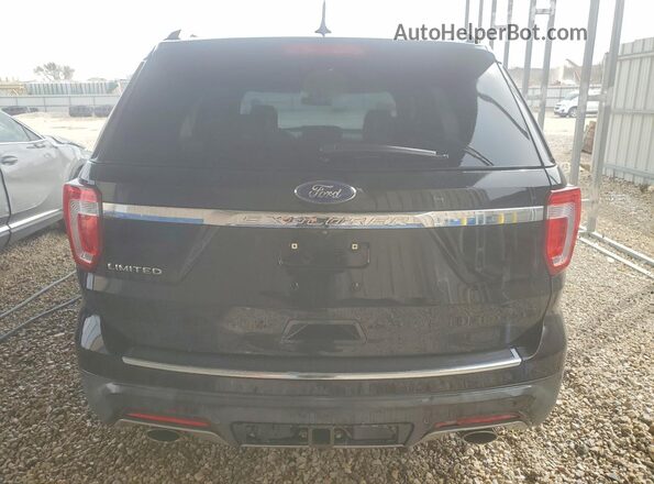 1FM5K7F85KGA16139 2019 FORD FORD EXPLORER Black Вид ззаду