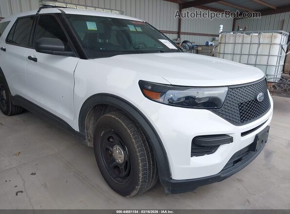 1FM5K8AB0LGD08212 2020 FORD POLICE INTERCEPTOR White Delantero derecho