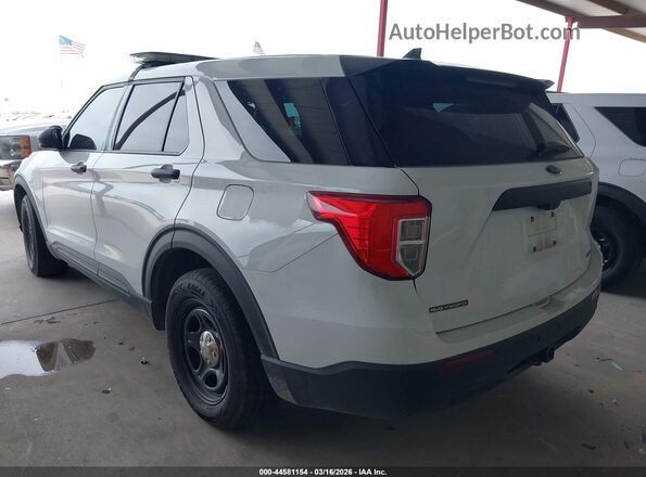 1FM5K8AB0LGD08212 2020 FORD POLICE INTERCEPTOR White Trasero izquierdo
