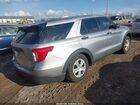 2024 Ford Police Interceptor Utility   Silver vin: 1FM5K8AB1RGA07327