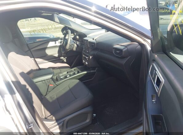 1FM5K8AB1RGA07327 2024 FORD POLICE INTERCEPTOR Silver Front interior view