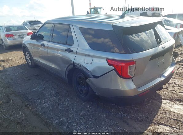 1FM5K8AB1RGA07327 2024 FORD POLICE INTERCEPTOR Silver Rear left