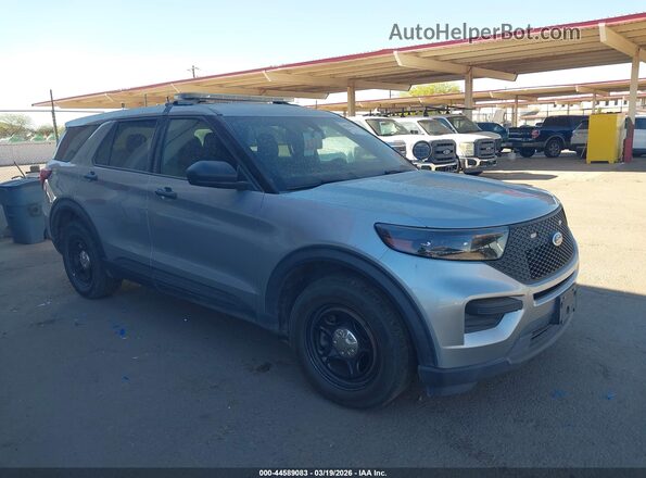 1FM5K8AB2LGD07742 2020 FORD POLICE INTERCEPTOR Silver Delantero derecho