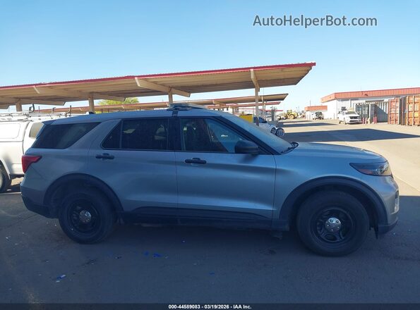 1FM5K8AB2LGD07742 2020 FORD POLICE INTERCEPTOR Silver Vista del cuadro de instrumentos