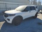 2021 Ford Explorer Police Interceptor White vin: 1FM5K8AB5MGA19246