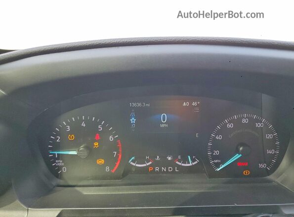 1FM5K8AB5RGA46955 2024 FORD EXPLORER Черный Вид щитка приборов