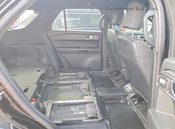 1FM5K8AB5RGA46955 2024 FORD EXPLORER Черный Вид задней части салона