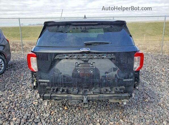 1FM5K8AB5RGA46955 2024 FORD EXPLORER Черный Вид сзади