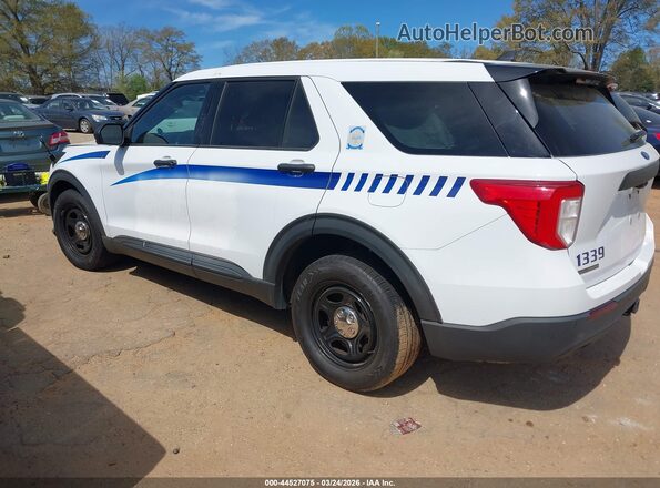 1FM5K8AB7NGA04023 2022 FORD POLICE INTERCEPTOR Белый Задняя левая четверть