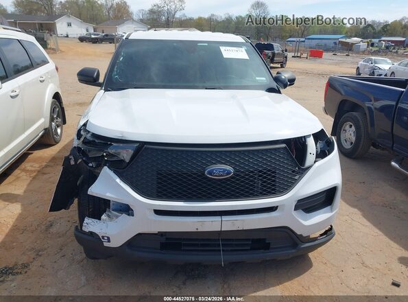 1FM5K8AB7NGA04023 2022 FORD POLICE INTERCEPTOR Белый Вид щитка приборов