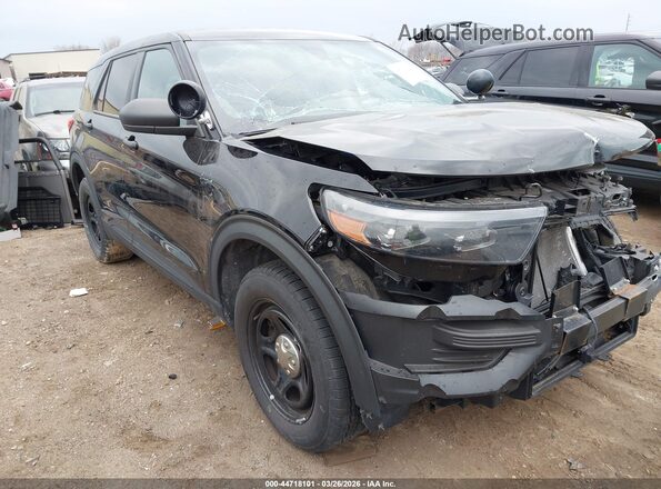 1FM5K8AB8NGA53943 2022 FORD POLICE INTERCEPTOR Черный Панорамный вид салона 360°