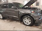 2020 Ford Police Interceptor Utility   Gray vin: 1FM5K8AB9LGC83438
