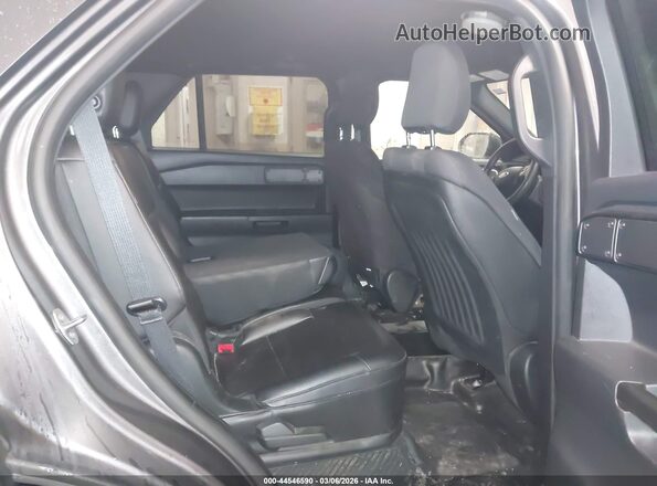 1FM5K8AB9LGC83438 2020 FORD POLICE INTERCEPTOR Gray Vista de la etiqueta del VIN
