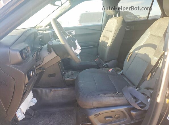 1FM5K8AB9RGA26739 2024 FORD FORD EXPLORER Черный Вид салона спереди