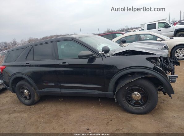 1FM5K8ABXNGA55189 2022 FORD POLICE INTERCEPTOR Черный Вид задней части салона