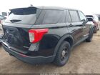 2022 Ford Police Interceptor Utility   Черный vin: 1FM5K8ABXNGA55189