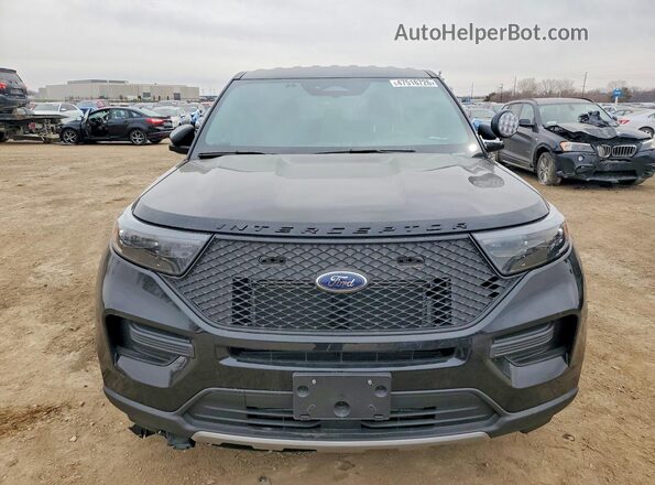 1FM5K8AC8SGB96072 2025 FORD FORD EXPLORER Черный Вид спереди