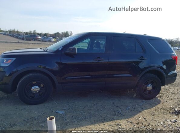 1FM5K8AR2GGA28665 2016 FORD UTILITY POLICE INTERCEPTOR Black Панорамний вид салону 360°
