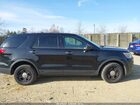 2016 Ford Utility Police Interceptor   Black vin: 1FM5K8AR2GGA28665