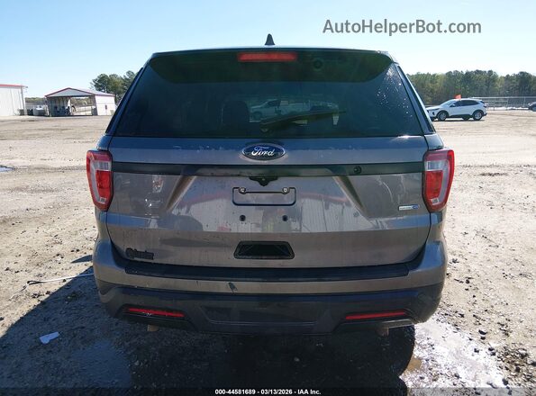 1FM5K8AR3KGA79438 2019 FORD POLICE INTERCEPTOR Серый 