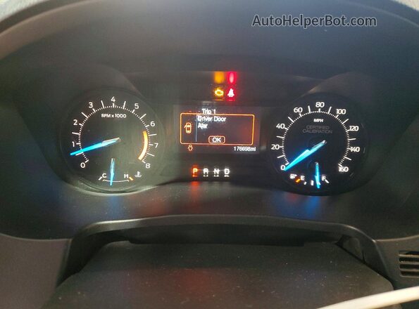1FM5K8AR3KGA94022 2019 FORD FORD EXPLORER Серый Вид щитка приборов