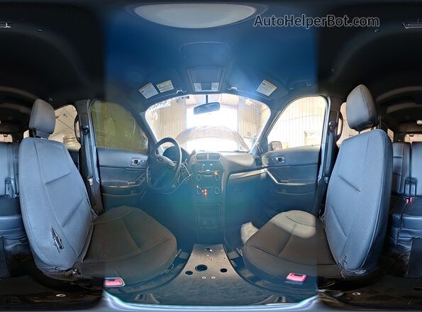 1FM5K8AR3KGA94022 2019 FORD FORD EXPLORER Серый Панорамный вид салона 360°