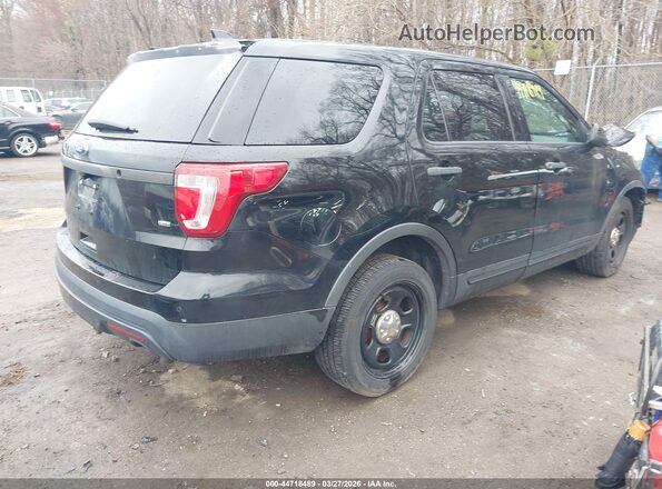 1FM5K8AR4GGD32287 2016 FORD UTILITY POLICE INTERCEPTOR Black Հետևի աջ