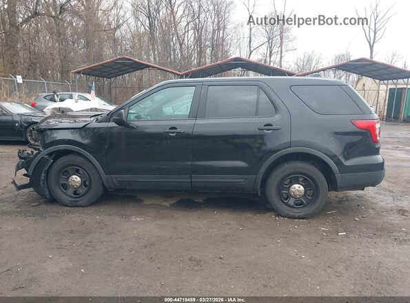 1FM5K8AR4GGD32287 2016 FORD UTILITY POLICE INTERCEPTOR Black Սալոնի 360 աստիճան տեսք