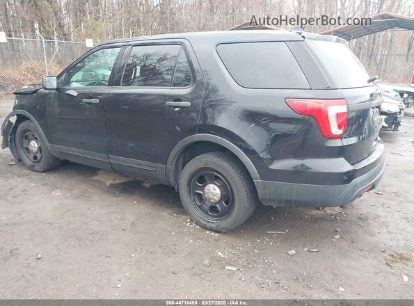 1FM5K8AR4GGD32287 2016 FORD UTILITY POLICE INTERCEPTOR Black Հետևի ձախ