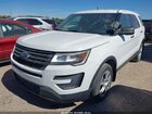 2016 Ford Utility Police Interceptor   Белый vin: 1FM5K8AR5GGA86768