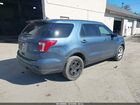 2019 Ford Police Interceptor Utility   Blue vin: 1FM5K8AR5KGA32993
