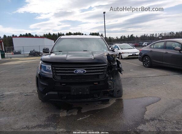 1FM5K8AR6KGA32405 2019 FORD POLICE INTERCEPTOR Черный Вид щитка приборов