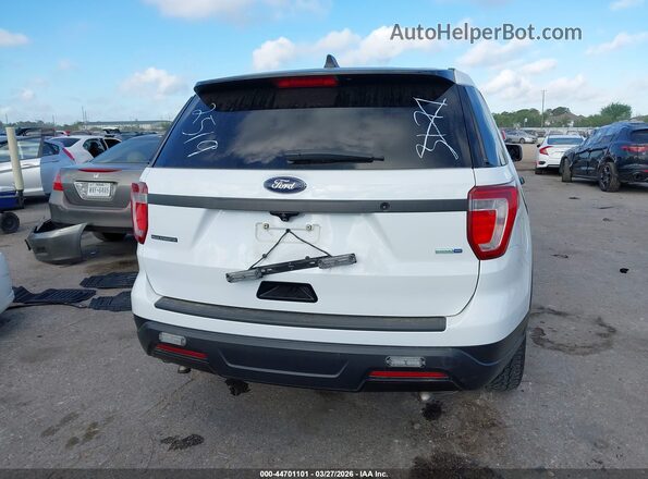 1FM5K8AR6KGA62519 2019 FORD POLICE INTERCEPTOR White 