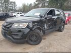 2017 Ford Utility Police Interceptor   Черный vin: 1FM5K8AR7HGA24662