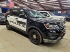 2017 Ford Explorer Police Interceptor Black vin: 1FM5K8AR7HGA44717