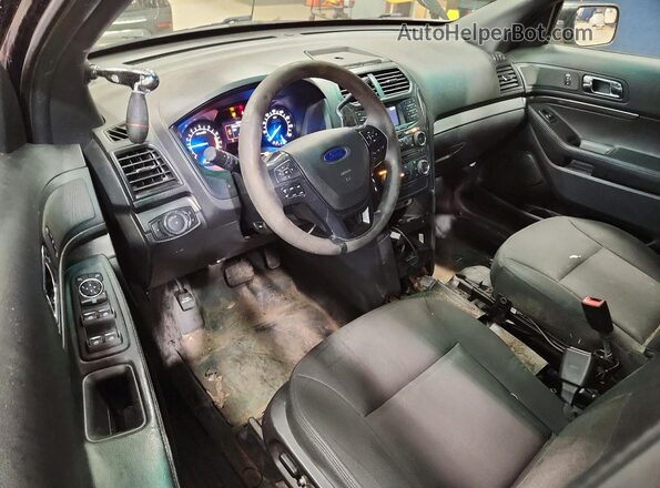 1FM5K8AR7HGA44717 2017 FORD FORD EXPLORER Black Вид панелі приладів