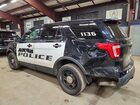 2017 Ford Explorer Police Interceptor Black vin: 1FM5K8AR7HGA44717