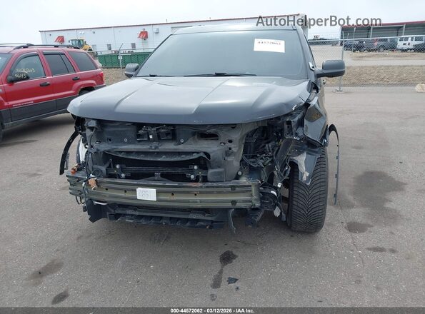 1FM5K8AR8GGC61840 2016 FORD UTILITY POLICE INTERCEPTOR Черный Вид спереди
