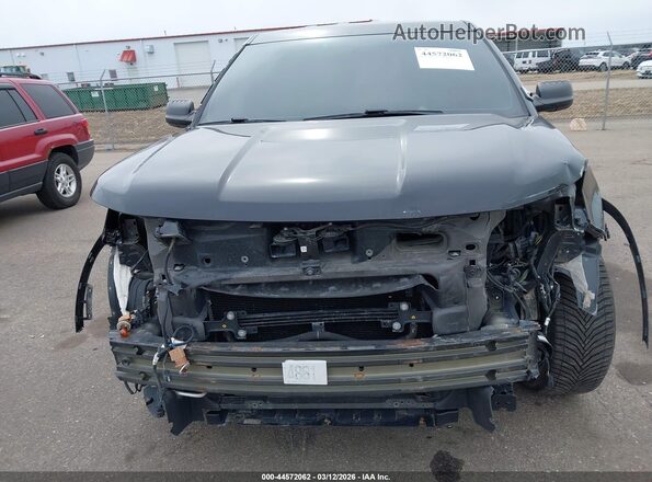 1FM5K8AR8GGC61840 2016 FORD UTILITY POLICE INTERCEPTOR Черный Вид щитка приборов